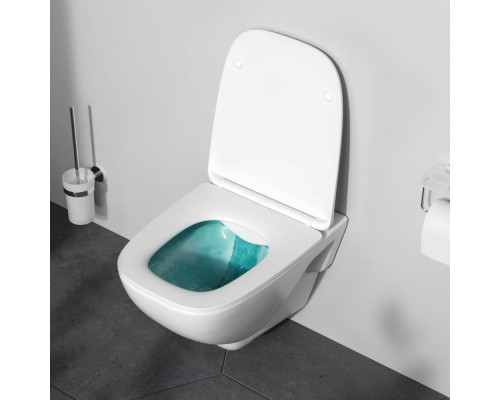C851701SC Унитаз подвесной FlashClean с сиденьем микролифт