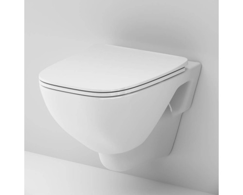 C851701SC Унитаз подвесной FlashClean с сиденьем микролифт