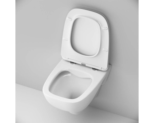 C851701SC Унитаз подвесной FlashClean с сиденьем микролифт