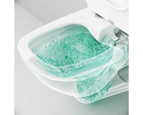 C851701SC Унитаз подвесной FlashClean с сиденьем микролифт