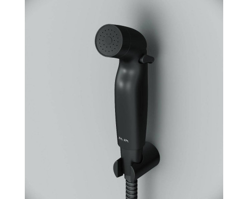Гигиенический душ со шлангом и держателем AM.PM Like черный матовый F0202022
