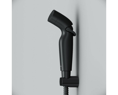 Гигиенический душ со шлангом и держателем AM.PM Like черный матовый F0202022