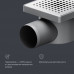 Трап для душа точечный AM.PM PrimeFlow Point мокрый затвор Cut Gradient 10 см W02BD-P11-010-01SB