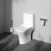 Унитаз-компакт напольный AM.PM Sense FlashClean с сиденьем микролифт C748600SC