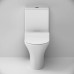 Унитаз-компакт напольный AM.PM Sense FlashClean с сиденьем микролифт C748600SC