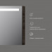 Зеркальный шкаф с подсветкой AM.PM Inspire V2.0 80 см левый табачный дуб M30MCL0801TF