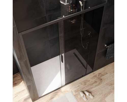 Дверь душевая в нишу AM.PM Gem 150x195 см раздвижная W90G-150-1-195BG