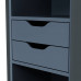 Шкаф-пенал подвесной AM.PM Inspire V2.0 40 см графит матовый M50ACHX0406GM