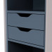 Шкаф-пенал подвесной AM.PM Inspire V2.0 40 см серый матовый M50ACHX0406EGM