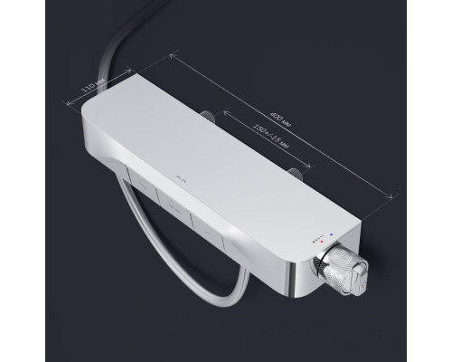 Смеситель для ванны и душа AM.PM Func F8F10500
