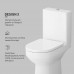Унитаз-компакт напольный AM.PM Gem безободковый FlashClean без сиденья C708600WH