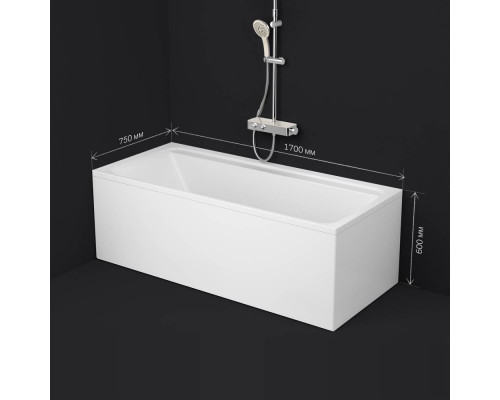 Ванна акриловая AM.PM Inspire V2.0 170х75 см W52A-170-075W-A