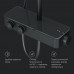 Душевая система AM.PM Inspire V2.0 с термостатом черный F0750A422