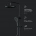 Душевая система AM.PM Inspire V2.0 с термостатом черный F0750A422