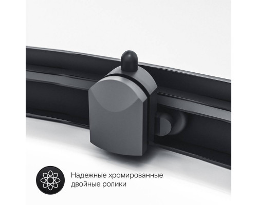 Душевое ограждение AM.PM Gem 100x80 см без поддона W93G-404-100280-BT