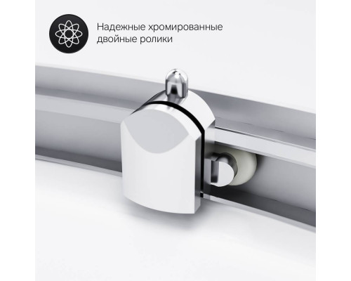 Душевой уголок AM.PM Gem 80x80 см без поддона W90G-401-080WT