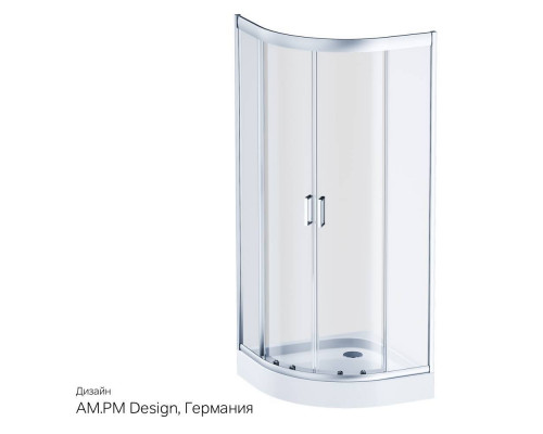 Душевой уголок AM.PM Gem 80x80 см без поддона W90G-401-080WT