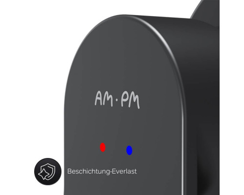 Смеситель для душа встраиваемый AM.PM X-Joy черный матовый F85A65022
