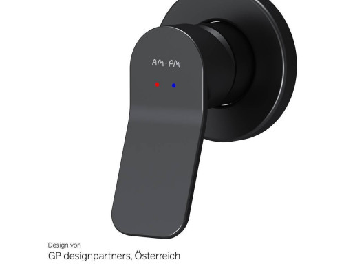 Смеситель для душа встраиваемый AM.PM X-Joy черный матовый F85A65022