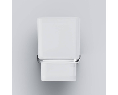 Стакан стеклянный с настенным держателем AM.PM Inspire V2.0 A50A34300