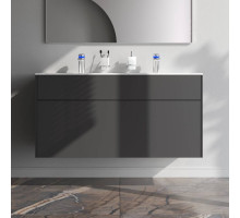 Тумба под раковину подвесная AM.PM Inspire V2.0 120 см 3 ящика графит матовый M50AFHX1203GM