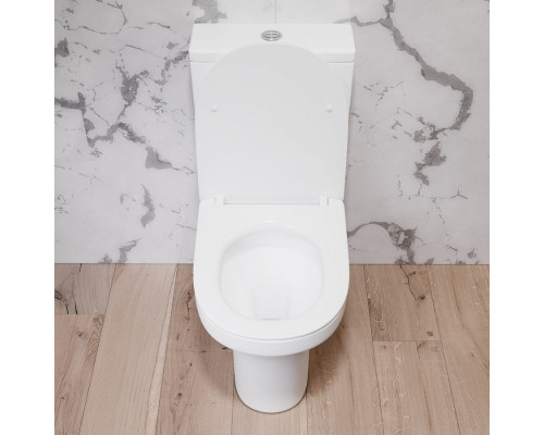 Унитаз-компакт безободковый AM.PM Skyline с сиденьем микролифт DX35C8600SC