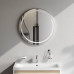 Зеркало круглое AM.PM X-Joy 65 см с LED-подсветкой и ИК-сенсором M85AMOX0651WG