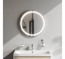 Зеркало круглое AM.PM X-Joy 80 см с LED-подсветкой и ИК-сенсором M85AMOX0801WG