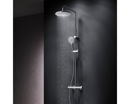 Душевая система AM.PM Like ShowerSpot с термостатом сталь F0780464