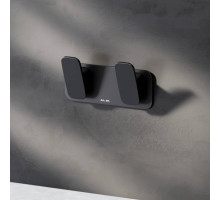 Крючок для полотенец двойной AM.PM Inspire V2.0 черный матовый A50A35622