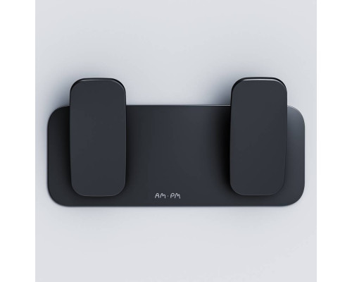 Крючок для полотенец двойной AM.PM Inspire V2.0 черный матовый A50A35622