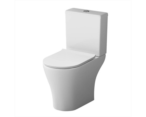 Унитаз-компакт безободковый AM.PM Spirit V2.0 с сиденьем микролифт DX86C8600SC