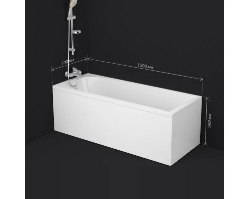 Ванна акриловая AM.PM Like 150х70 см W72A-150-070W-A2