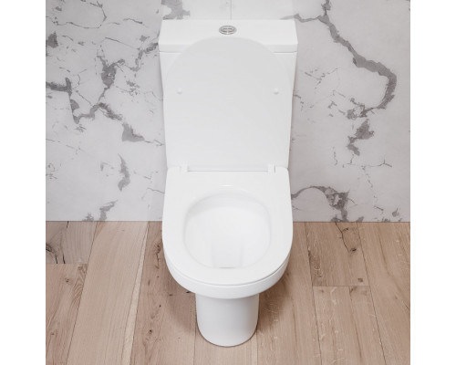 DX35C8600SC Унитаз-компакт безободковый, с сиденьем микролифт