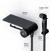F0H85A822 Смеситель TouchReel, монтируемый в стену с гигиеническим душем и полкой