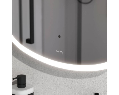 M8FMOX0651WGS Зеркало универсальное с контурной LED-подсветкой, ИК- сенсором, квадрат, 65 см