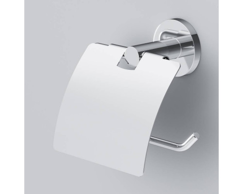 Держатель для туалетной бумаги с крышкой AM.PM X-Joy хром A85A341400