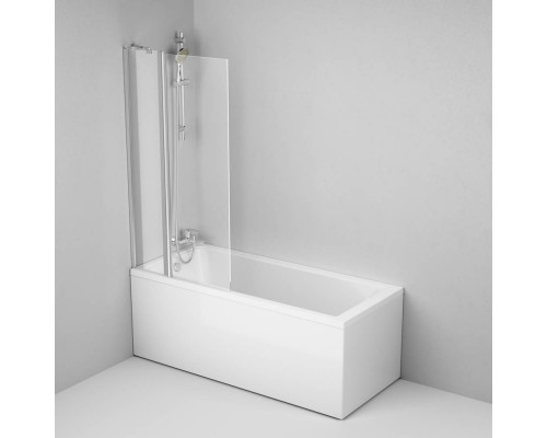 Шторка для ванны AM.PM Gem 80х140 см поворотная W90BS-D3W5-140CT