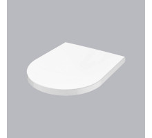 Сиденье для унитаза AM.PM Gem с микролифтом быстросъемное дюропласт C707858WH