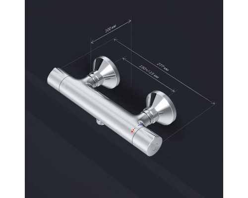 Смеситель для душа AM.PM Like с термостатом F8040000