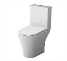 Унитаз-компакт безободковый AM.PM Spirit V2.0 с сиденьем микролифт DX86C8600SC