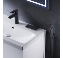 Смеситель для раковины AM.PM Gem с гигиеническим душем черный F90A03022