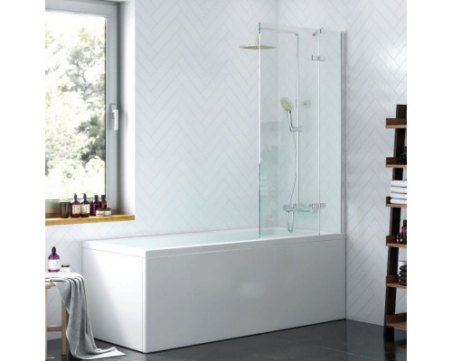 Шторка на ванну AM.PM Tender 80х140 см поворотная W45BS-D3W5-140CT