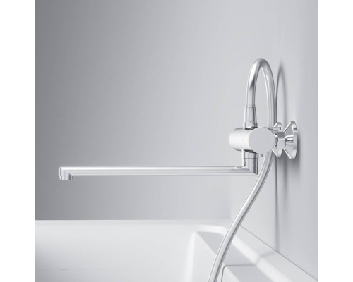 Смеситель для ванны и душа AM.PM X-Joy с термостатом F85A50900