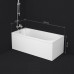 Ванна акриловая AM.PM X-Joy 150x70 см W94A-150-070W-A1