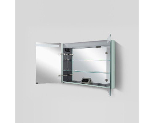 Зеркальный шкаф с подсветкой AM.PM Inspire V2.0 100 см мятный M30MCX1001GG