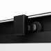 Душевое ограждение AM.PM Func 90x90 см профиль черный стекло прозрачное W84G-403-9090-BT