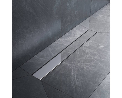 Трап для душа линейный AM.PM PrimeFlow универсальный затвор Tile 60 см W02SC-U11-060-04SB