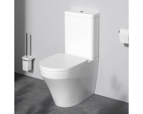 Унитаз-компакт напольный AM.PM Inspire V2.0 без сиденья C508607WH