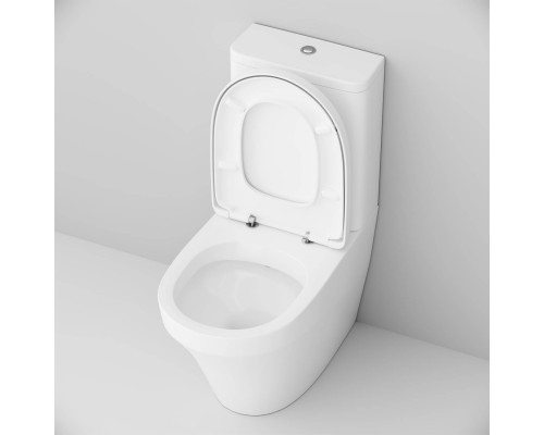 Унитаз-компакт напольный AM.PM Inspire V2.0 без сиденья C508607WH